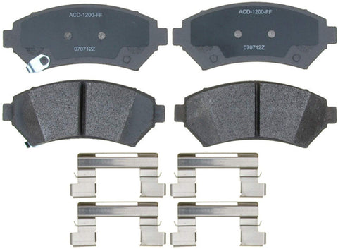 ACDelco 14D699MH Advantage Semi-Metallic Front Disc Brake Pad Set