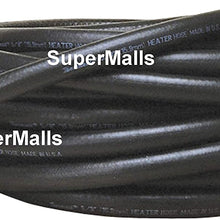 1/2x50 Black Heater Hose