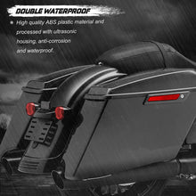 NTHREEAUTO Black Saddle Bag Reflector Inserts Latch Covers Compatible with 2014-2020 Harley Touring model,FLT, FLHT Road King,Road Glide,Street Glide