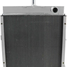 CoolingCare 84524C93 Aluminum Radiator for Case IH Hydro Tractor 84 380B 385 484 485 584 585 685 885