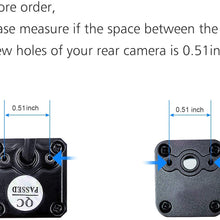 Universal Rear Camera Mounting Bracket,Dash Cam Mirror Cam Backup Camera Mount,Only Rearview Camera Holder,Back Up Camera Bracket,Reverse Camera Mount(4Pack)