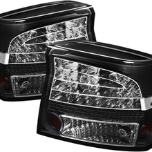 Spyder 5031662 Dodge Charger 09-10 LED Tail Lights - Signal-LED ; Parking-LED ; Reverse-921(Not Included) - Black (Black)
