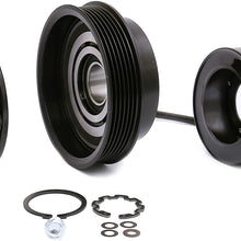 FKG AC Compressor Clutch Assembly Kit 4596492AC, CO 30000C fit for 2005-2008 Chrysler 300 5.7L Dodge Magnum 5.7L, 2006-2010 Grand Cherokee 6.1L Dodge Charger 6.1L