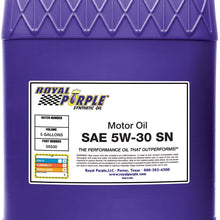 Royal Purple 01530-6PK 5W30 High Performance Synthetic Oil, 1 Quart
