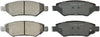 KFE KFE1337-104 Ultra Quiet Advanced Premium Ceramic Brake Pad Rear Set Compatible with: Chevrolet Camaro LT, LS; Cadillac CTS, SRX; Saab 9-4X