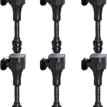DEAL Pack of 6 New Ignition Coils For Altima Frontier Maxima Murano Pathfinder Quest Xterra Infiniti I35 QX4 Suzuki Equator 3.5L 4.0L V6 Compatible with UF349 C1406