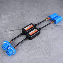 Aramox LED Decoder,2pcs Car LED Headlight Decoder 9007 Radio Audio Anti-interference Error Canceler Filter