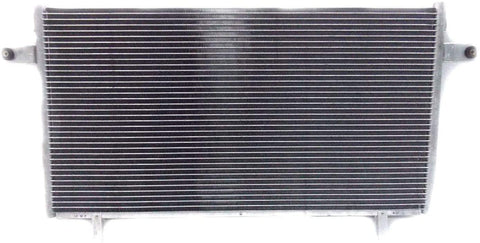 A/C Condenser - Pacific Best Inc For/Fit 4810 97-Aug'97 QX4 96-Aug'97 Nissan Pathfinder 6cy 3.3L WITH Female Block