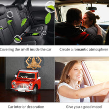 Wellborn Car Perfume Diffuser Air Freshener Car Aromatherapy Essential Oil Diffuser Metal Car Diffuser with LED Light