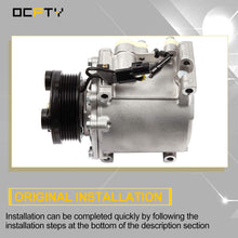 OCPTY Air conditioner Compressor Compatible for Dodge Stratus CO 10596AC AC Clutch