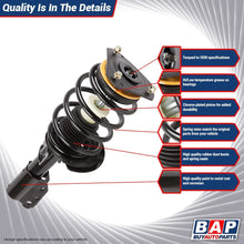 Pair Rear Shock Strut w/Spring For Lexus LS460 2007 2008 2009 2010 2011 2012 w/o Air Suspension - BuyAutoParts 75-877442C New