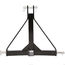 ECOTRIC 3 Point 2" Receiver Trailer Hitch Category 1 Tractor Tow Hitch Drawbar Adapter with One Year Warranty