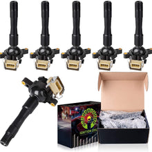 Ignition Coils 6-Pack Compatible with BMW 525i 528i 530i M3 X5 Z3 323i 323is 325Ci 352i 352Xi 325Xi 328i 328iS 330Ci 330i 330Xi 2.5L 2.8L 3.0L 3.2l L6