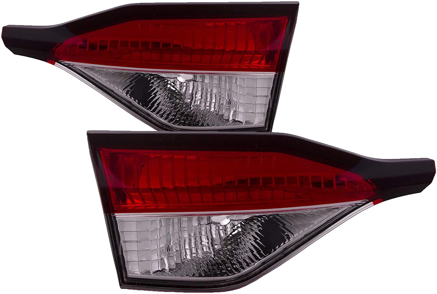 HEADLIGHTSDEPOT Tail Lights Set Right Passenger Left Driver Sedan Compatible with 2020 Toyota Corolla L LE SE Japan Built Models