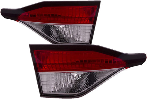 HEADLIGHTSDEPOT Tail Lights Set Right Passenger Left Driver Sedan Compatible with 2020 Toyota Corolla L LE SE Japan Built Models