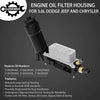 Engine Oil Cooler Oil Filter Housing Adapter Assembly | for 2011-2013 Dodge Jeep Chrysler 3.6L V6 Engine | Replaces# 5184294AE, 5184294AC, 5184294AD, 5184304AD, 5184304AE, 5184304AF