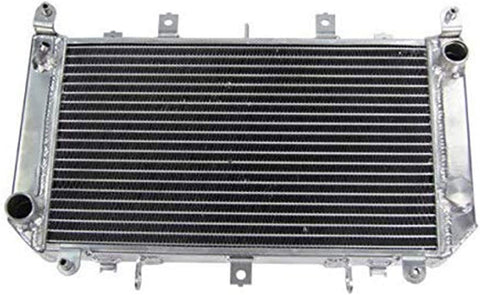 OzCoolingParts OEM Replacement Racing All Aluminum Motorcycle Radiator for 2003-2006 04 05 Kawasaki Z1000 ZR1000A