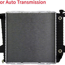 Automatic Transmission(AT) Aluminum/Plastic Radiator for 1996-1997 F-100 Ranger 2.3L 1995-1997 Ranger 2.3L L4 with Oil Cooler CU1726 ZZM615200A by GIMAE 1 Year Warranty