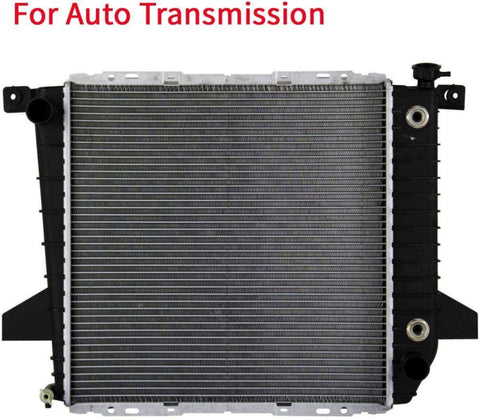 Automatic Transmission(AT) Aluminum/Plastic Radiator for 1996-1997 F-100 Ranger 2.3L 1995-1997 Ranger 2.3L L4 with Oil Cooler CU1726 ZZM615200A by GIMAE 1 Year Warranty