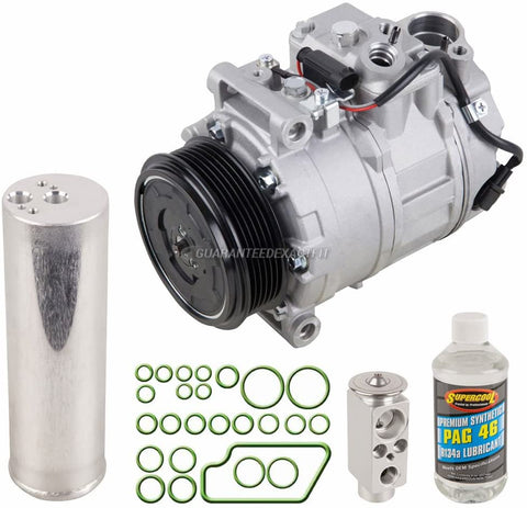 AC Compressor & A/C Repair Kit For Mercedes S430 S500 S55 CLS500 CL500 CL55 SL63 AMG - BuyAutoParts 60-81325RK NEW