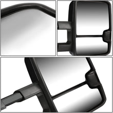 DNA Motoring TWM-031-T999-CH-SM-R Chrome Powered Tow Mirror+LED Smoked Right/Passenger [For 88-02 Chevy GMC C/K]