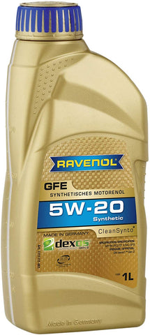 RAVENOL J1A1582-001 GFE 5W-20 Fully Synthetic Motor Oil (1 Liter)