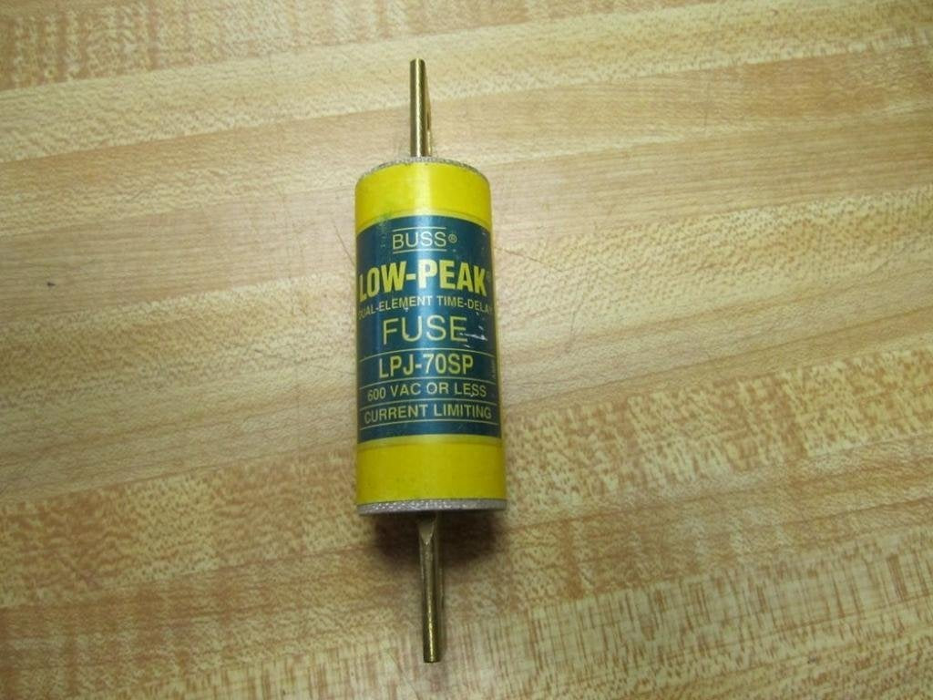 Bussmann LPJ-70SP Fuse 70A 600V Time Delay Class J