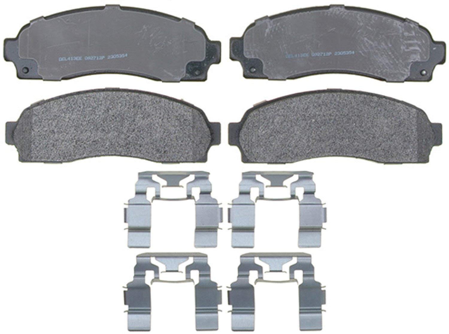 ACDelco 17D833MH Professional Semi-Metallic Front Disc Brake Pad Set