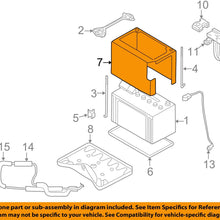 Genuine Nissan 24431-3Z000 Battery Cover