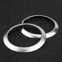 Suuonee Vent Frame, 2Pcs Car Side Air Conditioning Vent Ring Frame Cover Trim for Mercedes Benz E Class W213 16-18