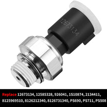 2 Pieces Equipment Engine Oil Pressure Sensor Replaces 12673134, 12596951,12621234, PS711,1S10842 Compatible with Chevy Chevrolet Buick, Chevy and GMC