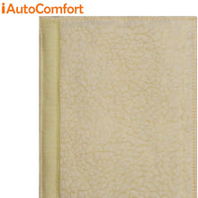 Sojoy 1 Pair of Simulated Sheepskin Seat Belt Shoulder Pads (Beige & Cream)