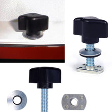 Kawell Jeep Wrangler Hard Top Thumb Screw Set of 8 Quick Removal with Nuts Kit Fit 1995 to 2016 Jeep Wrangler Sports Sahara Freedom Rubicon Unlimited