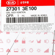 Genuine Hyundai 27301-3E100 Ignition Coil Assembly