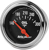 AUTO METER 2543 Traditional Chrome Electric Oil Temperature Gauge