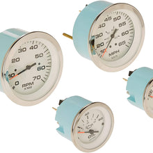 Sierra 67653P Lido 6 Gauge Fog Resistant Instrument Set