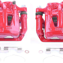 Power Stop S3106 Performance Front Powder Coated Brake Caliper Pair