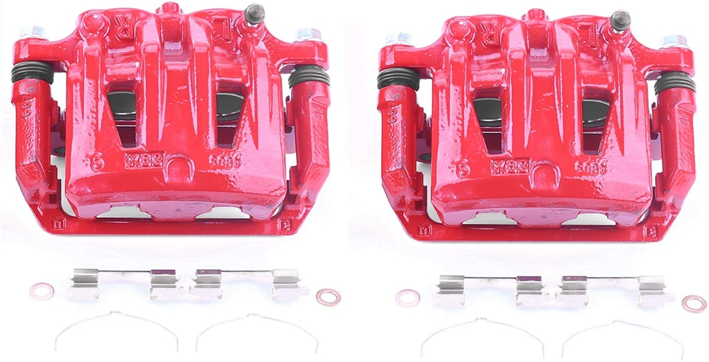 Power Stop S3106 Performance Front Powder Coated Brake Caliper Pair