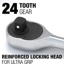 EZRED 3/4" Drive Extendable Ratchet with Reinforced Steel Telsecoping Locking Shaft
