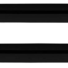RE&AR Tuning Cross Bar Compatible for Kia Sorento 2002-2009 Roof Racks Car Top Luggage Carrier Rails Alu Black