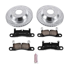 Power Stop K5979 Rear Brake Kit with Drilled/Slotted Brake Rotors and Z23 Evolution Ceramic Brake Pads