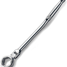 Neiko 03048A O2 Oxygen Sensor Wrench with Contour Handle and Flexible Head, Chrome-Vanadium Steel | 7/8"