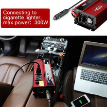 Maxpart 1000W Power Inverter Truck/RV Inverter 12V DC to 110V AC Converter with Dual AC Outlets 2.4A USB and Dual 12V Car Cigarette Lighter Modified Wave Inverter