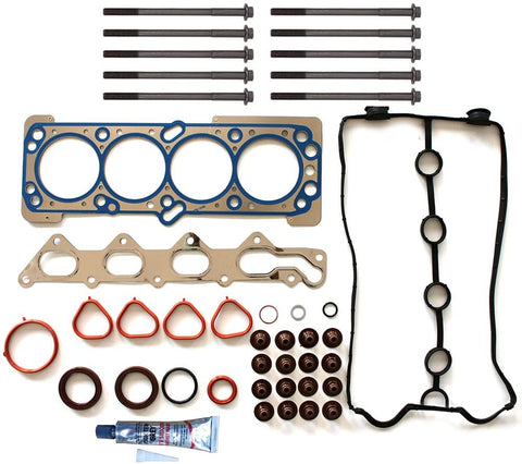 ECCPP Engine Replacement Head Gasket Set w/Bolts Kit for 2006 2007 2008 for Chevrolet Aveo Aveo5 1.6L for Pontiac Wave