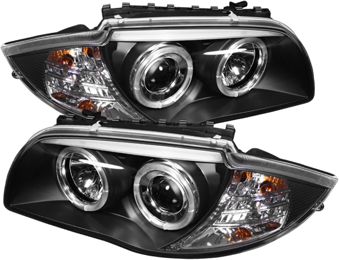 Spyder Auto 444-BMWE87-HL-BK Projector Headlight