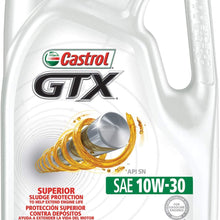 Castrol 03093 GTX 10W-30 Motor Oil, 5 Quart
