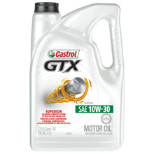 Castrol 03093 GTX 10W-30 Motor Oil, 5 Quart