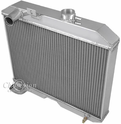 Champion Cooling, 3 Row All Aluminum Radiator for Willy's MB, GPW, CJ/2A, CC5241