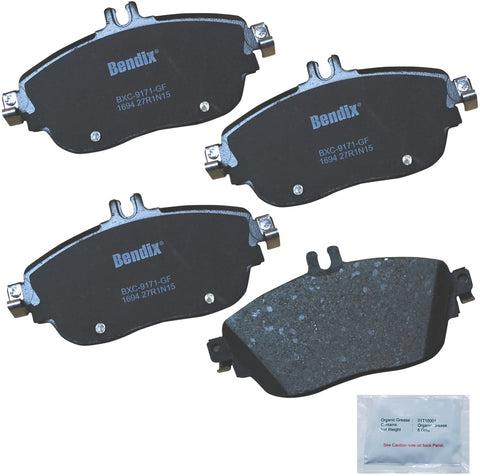 Bendix Premium Copper Free CFC1694 Ceramic Brake Pad (Front)