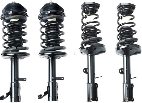 MOSTPLUS Front & Rear Complete Strut & Spring Assemblies Shock Absorbers Compatible for 93-02 TOYOTA COROLLA (Set of 4)